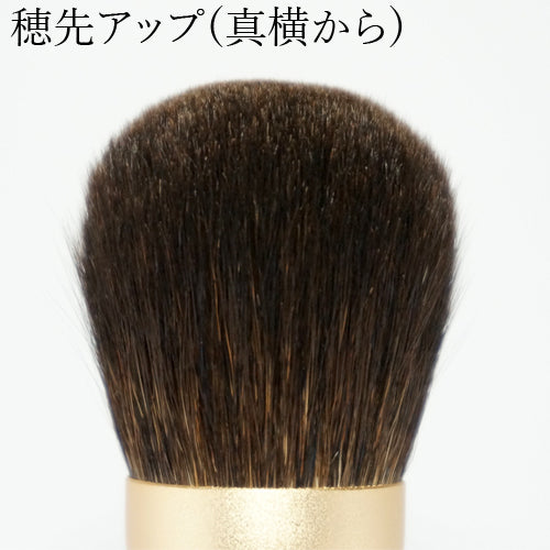熊野筆化粧筆 パウダー・チークブラシ 灰リス使用【fuwa14】